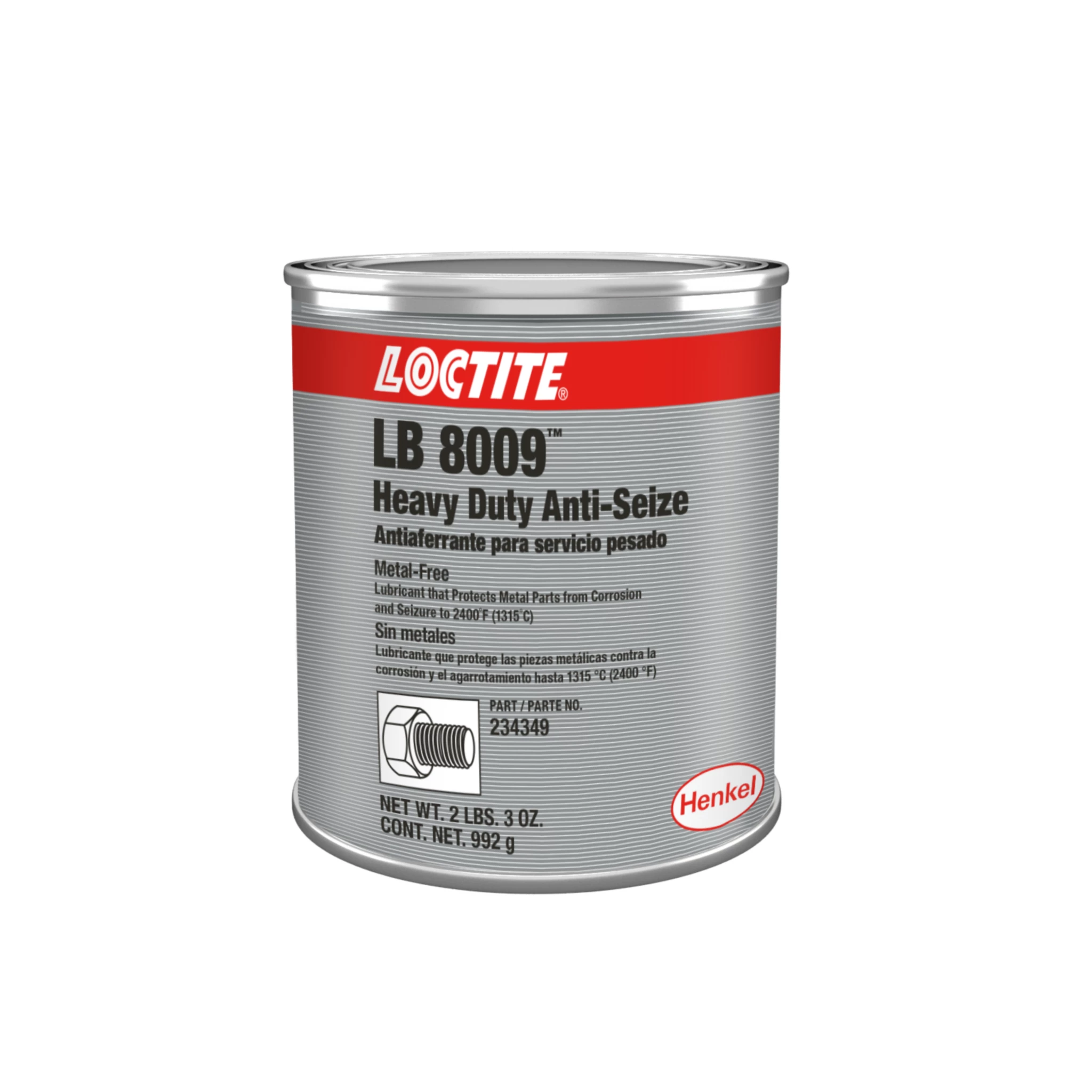 Loctite 8009 | Локтайт 8009, 454 гр. Смазка для тяжелых условий эксплуатации (банка с кистью)